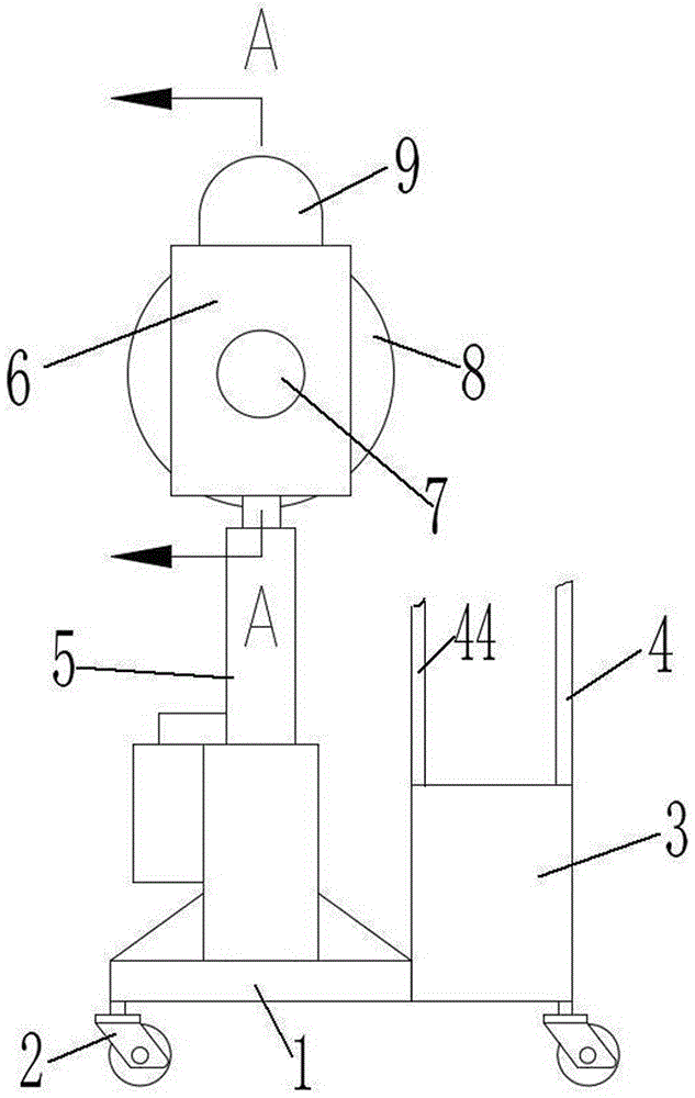 Automobile engine oil draining device