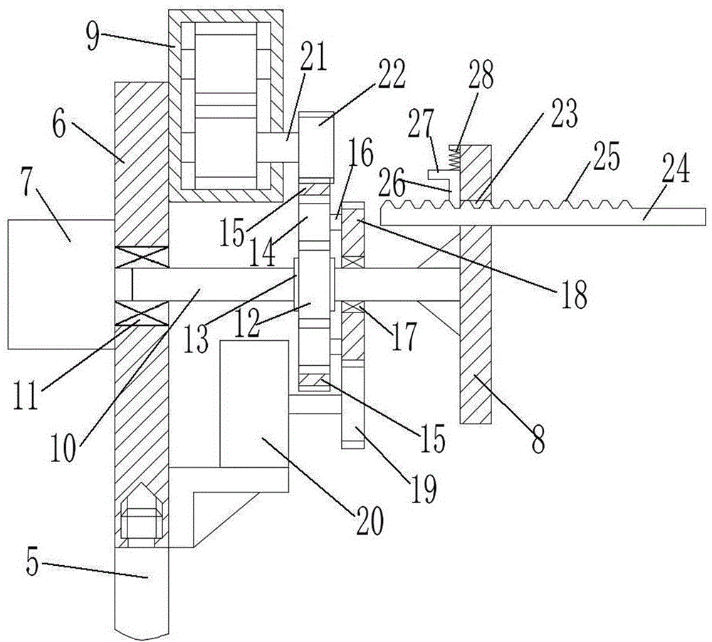 Automobile engine oil draining device