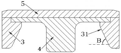 Integral liquid rubber composite joint with small-diameter axial ratio and rigidity adjusting method