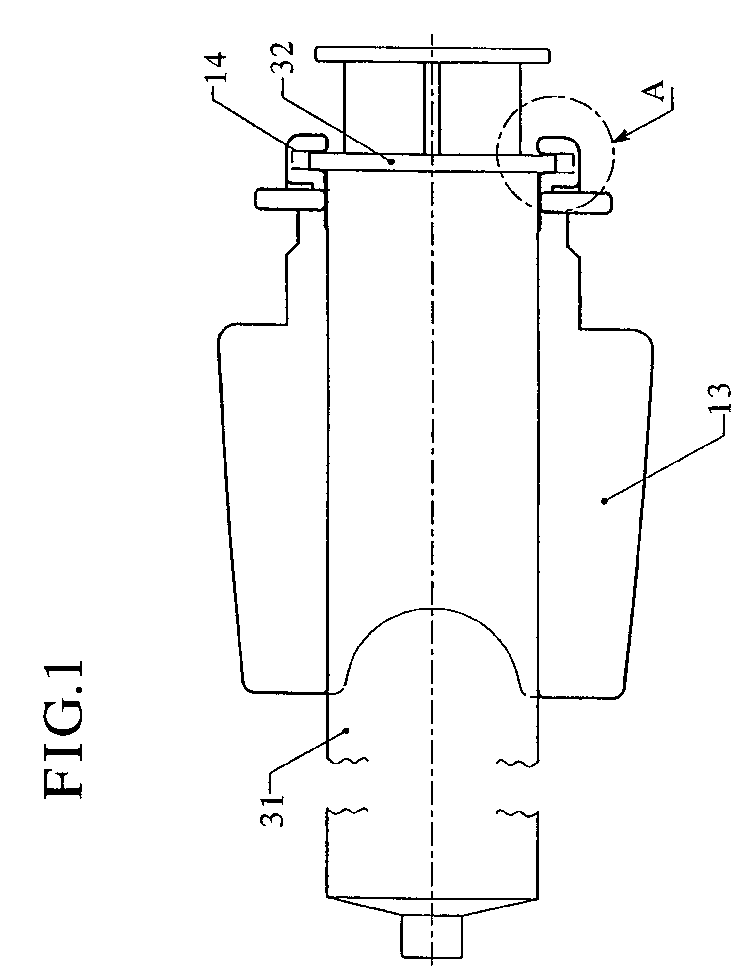 Cylinder holder for a syringe barrel