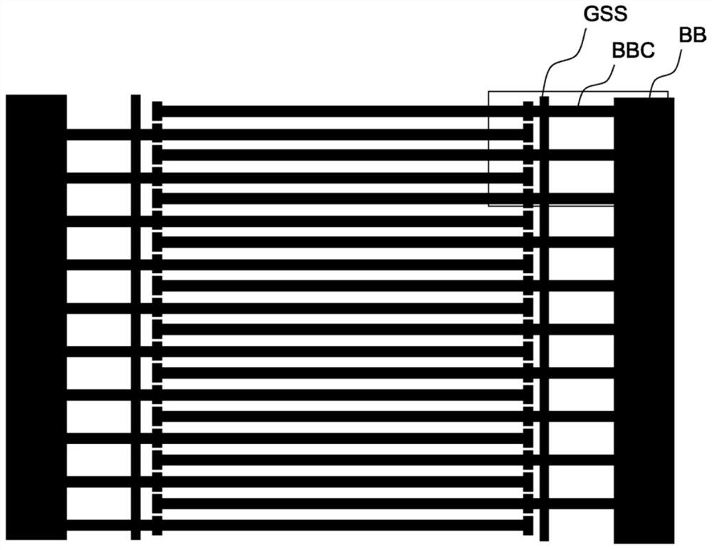 Electro acoustic resonator with suppressed transversal gap mode excitation and reduced transversal modes