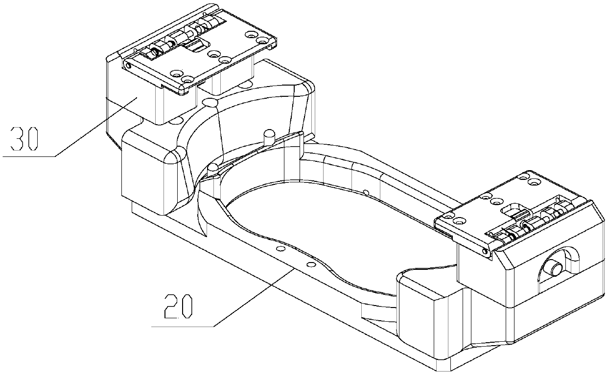 Product positioning device and positioning method