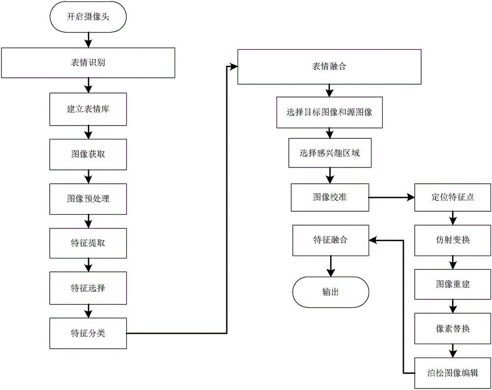 Video privacy protection method based on expression fusion