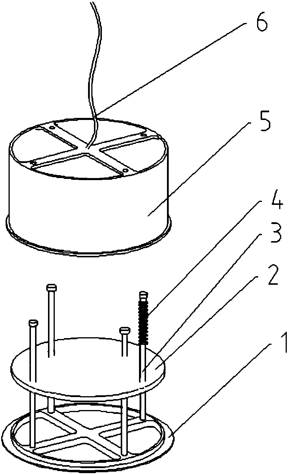 Firefighting bucket water drain valve