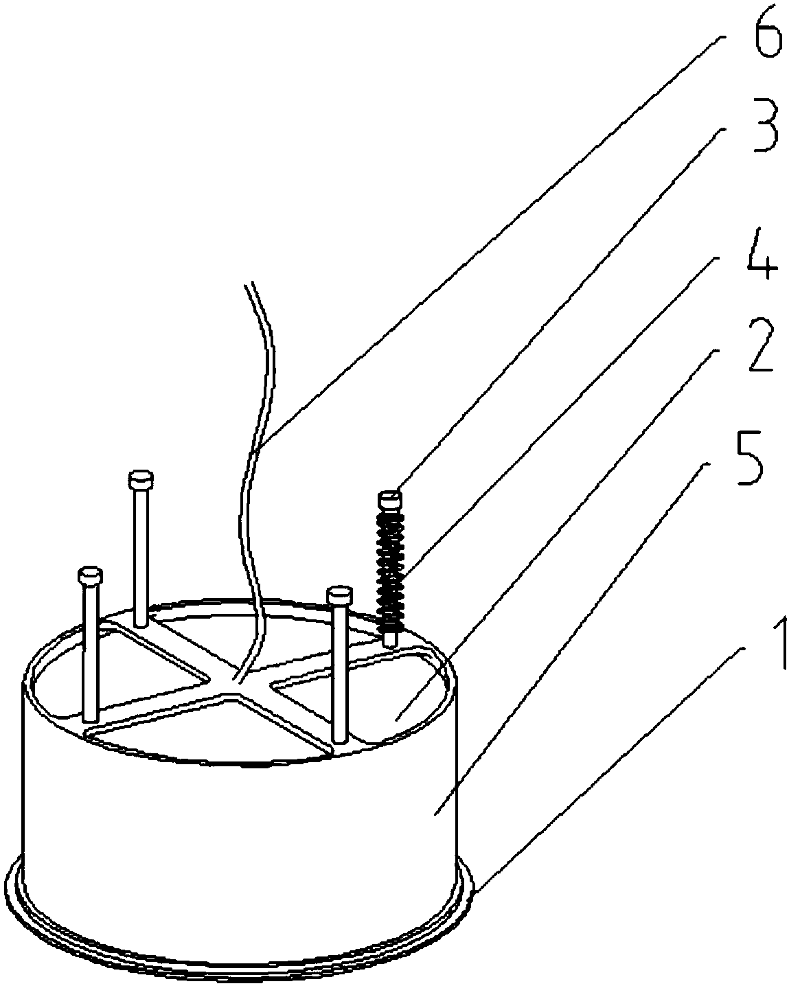 Firefighting bucket water drain valve