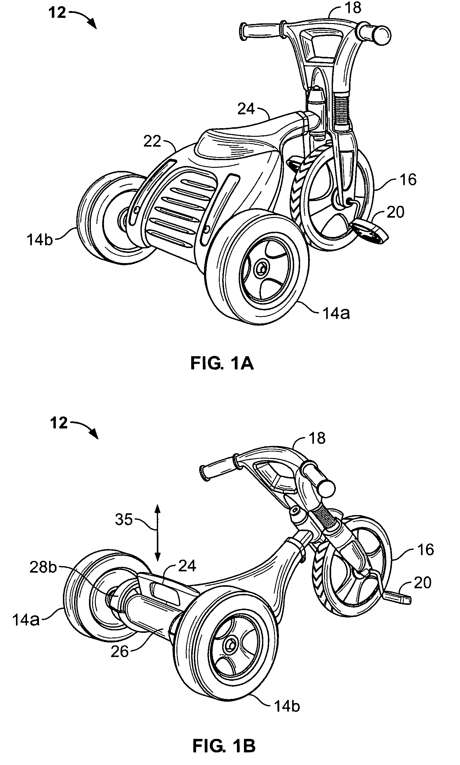 Convertible riding toy