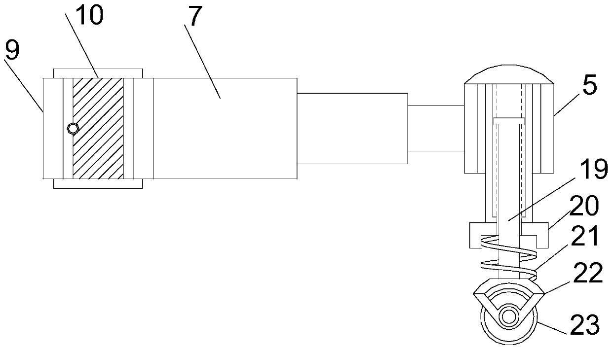 A combined logistics transfer device