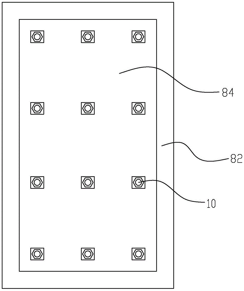 A method for arranging a buckling-resistant energy dissipation structure at the root and a box-shaped steel pier