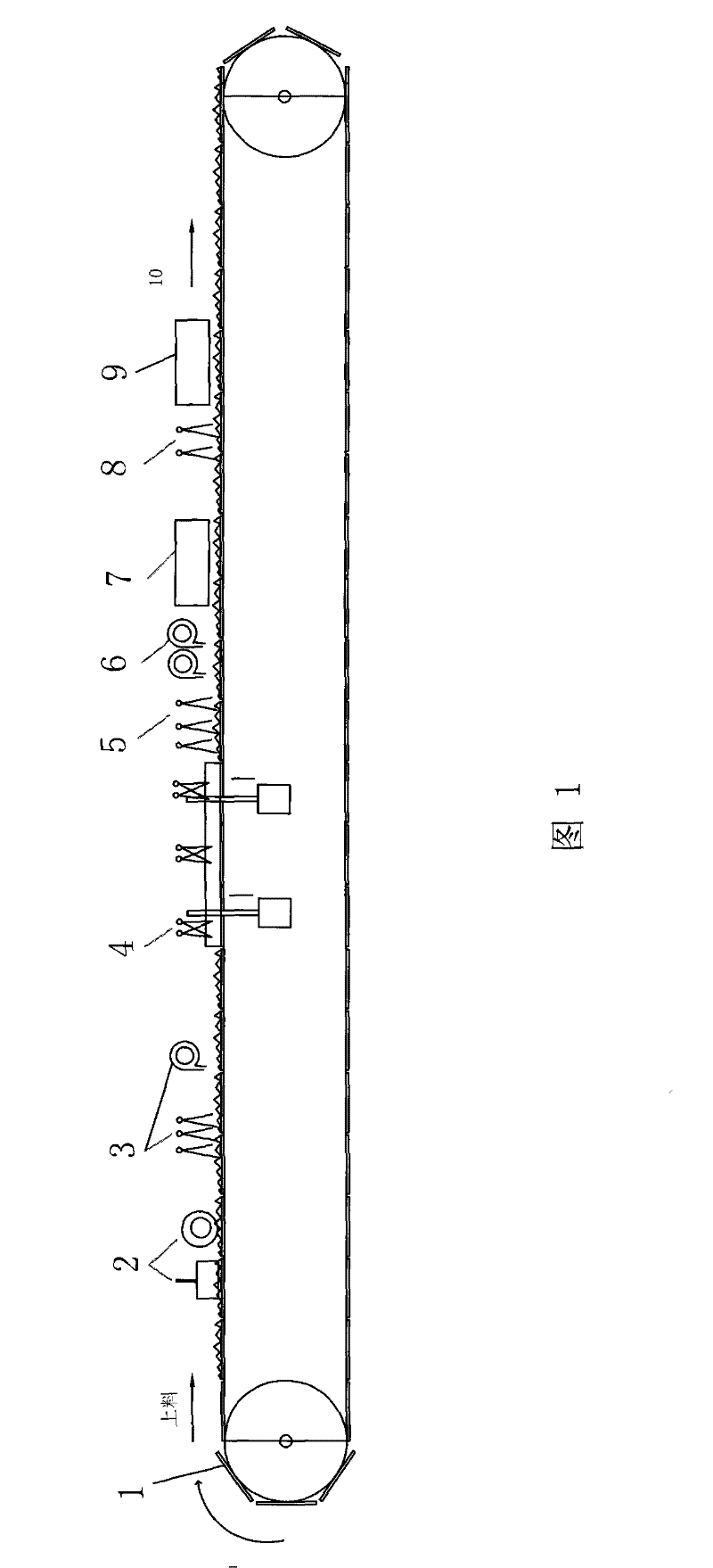 Technique and device for producing glasses from non-plane glass