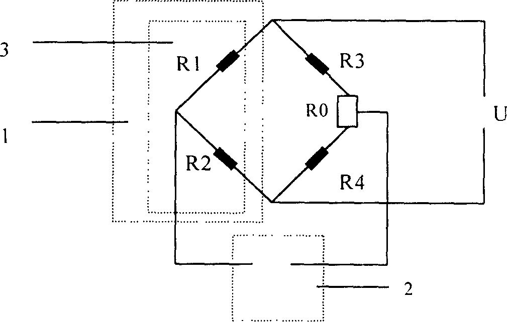 On-line micro-oxygen contant measuring method and special sensor