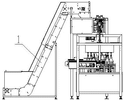 Handle full-automatic straightening and adding equipment