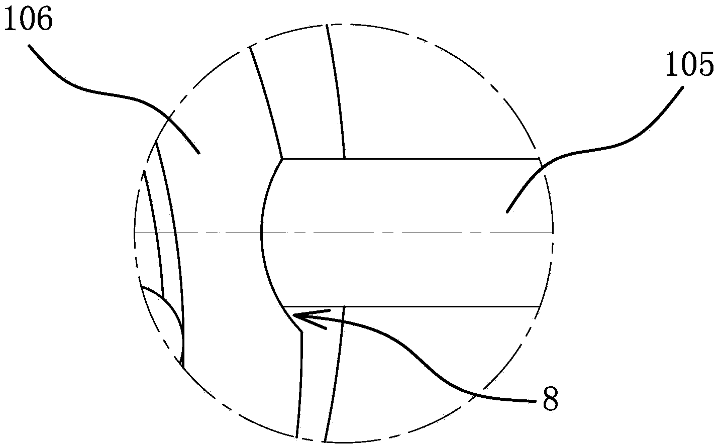 Rotary-type translation piston compressor