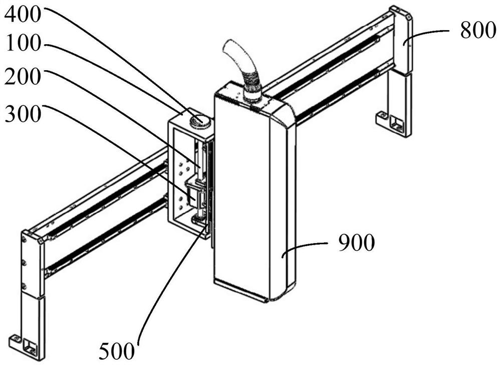 Mobile adjustment mechanism of printing module and printing equipment with it