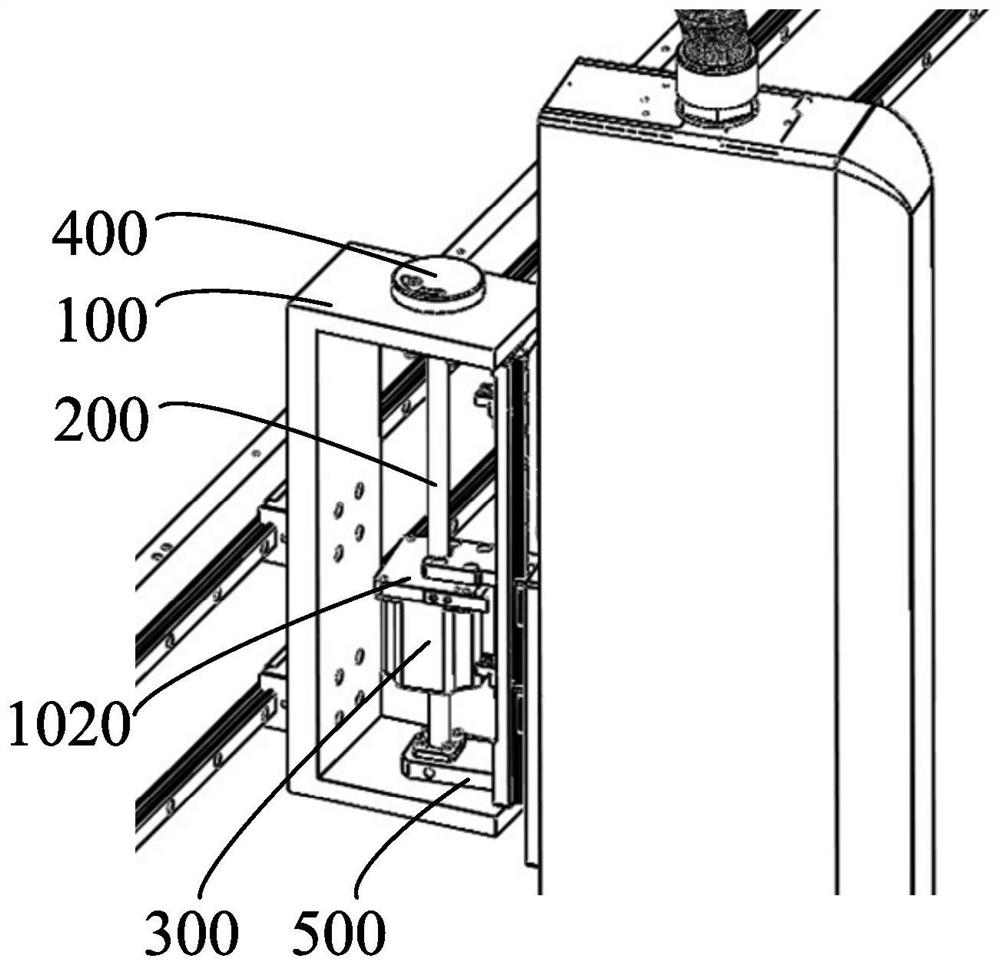 Mobile adjustment mechanism of printing module and printing equipment with it