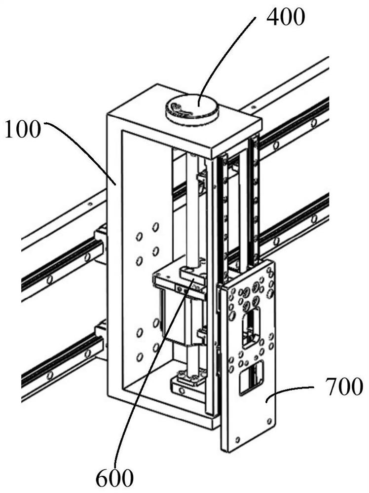 Mobile adjustment mechanism of printing module and printing equipment with it