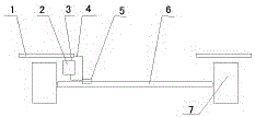 Dynamic testing method for elevator's horizontally sliding door closing force