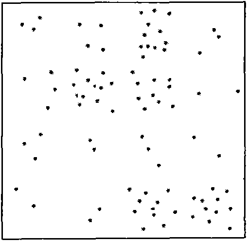 Point group geographic entity selection method under the restriction of correlated elements