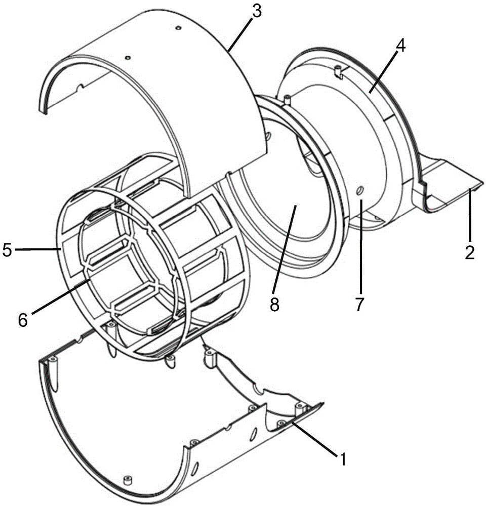 Integrated coil, special for non-human primates, in magnetic resonance imaging system