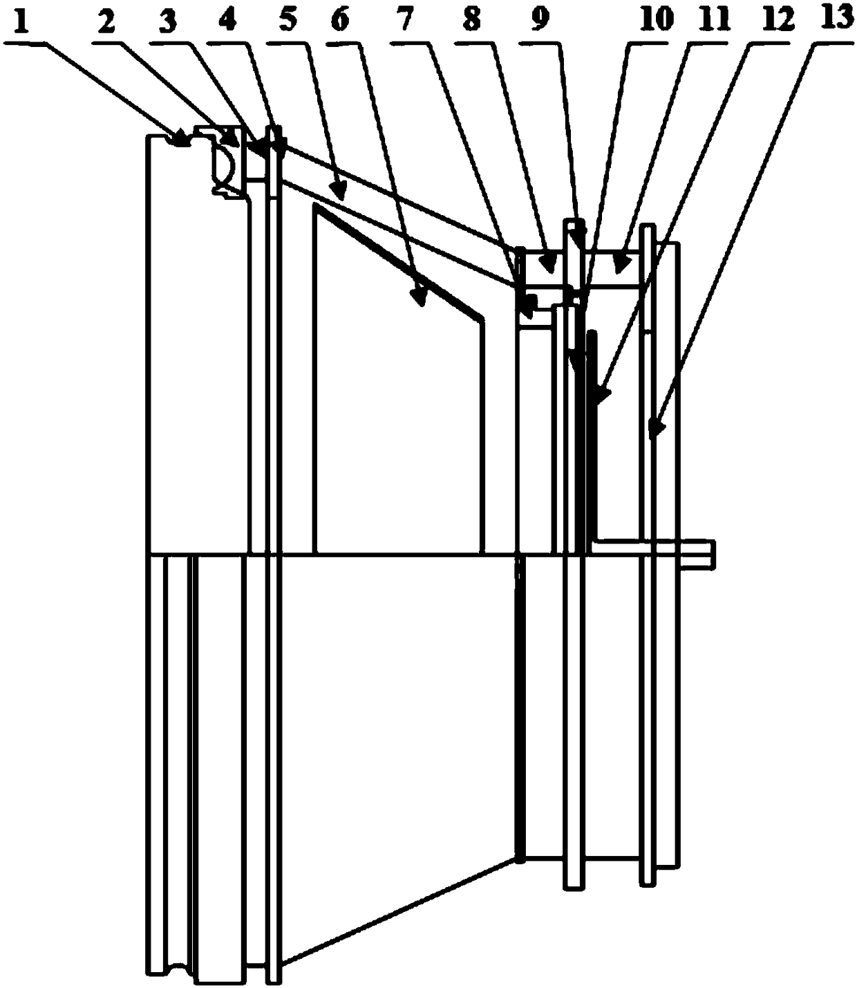 Gating focus type photomultiplier tube