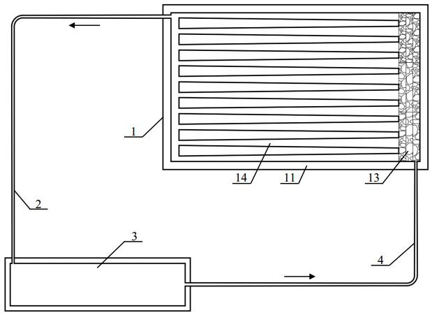 Loop heat pipe with multi-scale structure synergistic mixed wettability inner surface