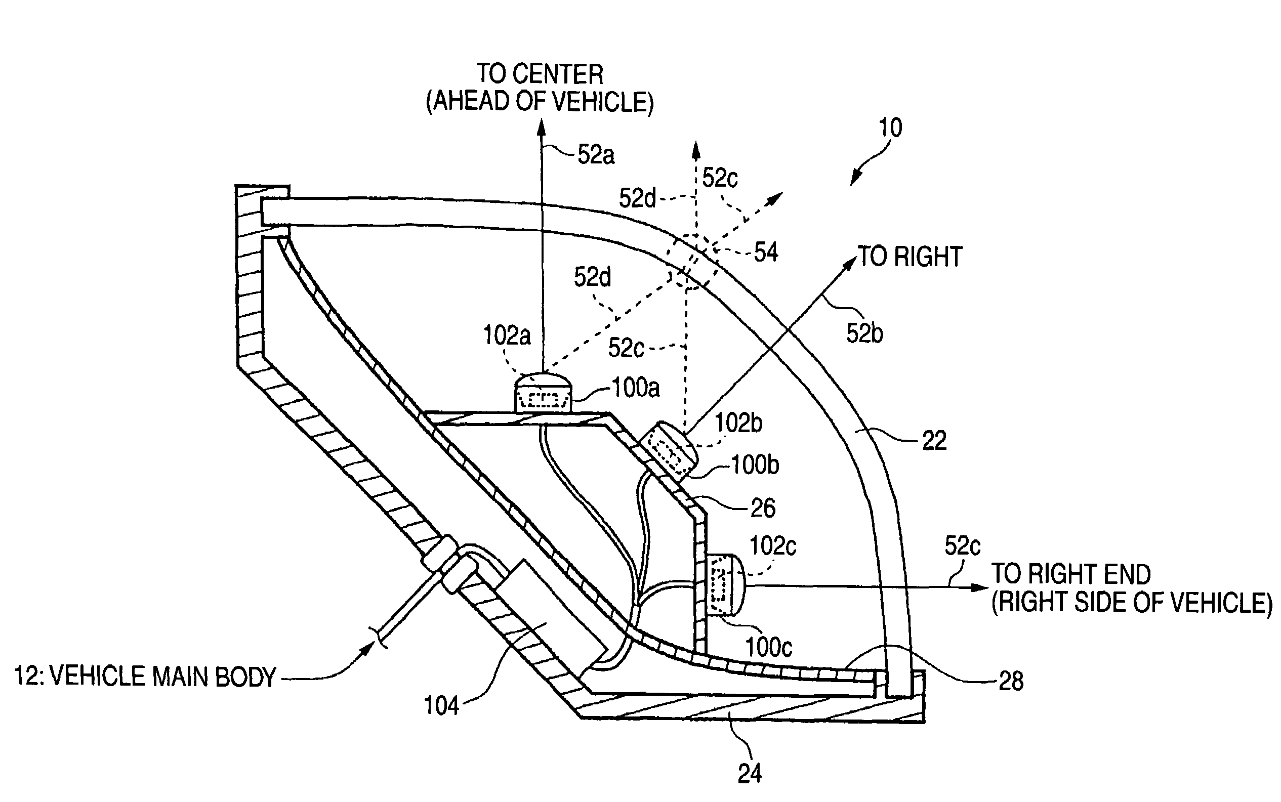 Vehicle head lamp