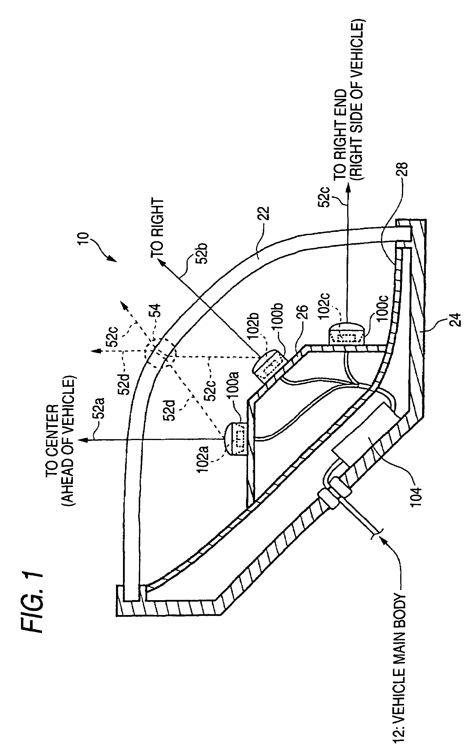 Vehicle head lamp