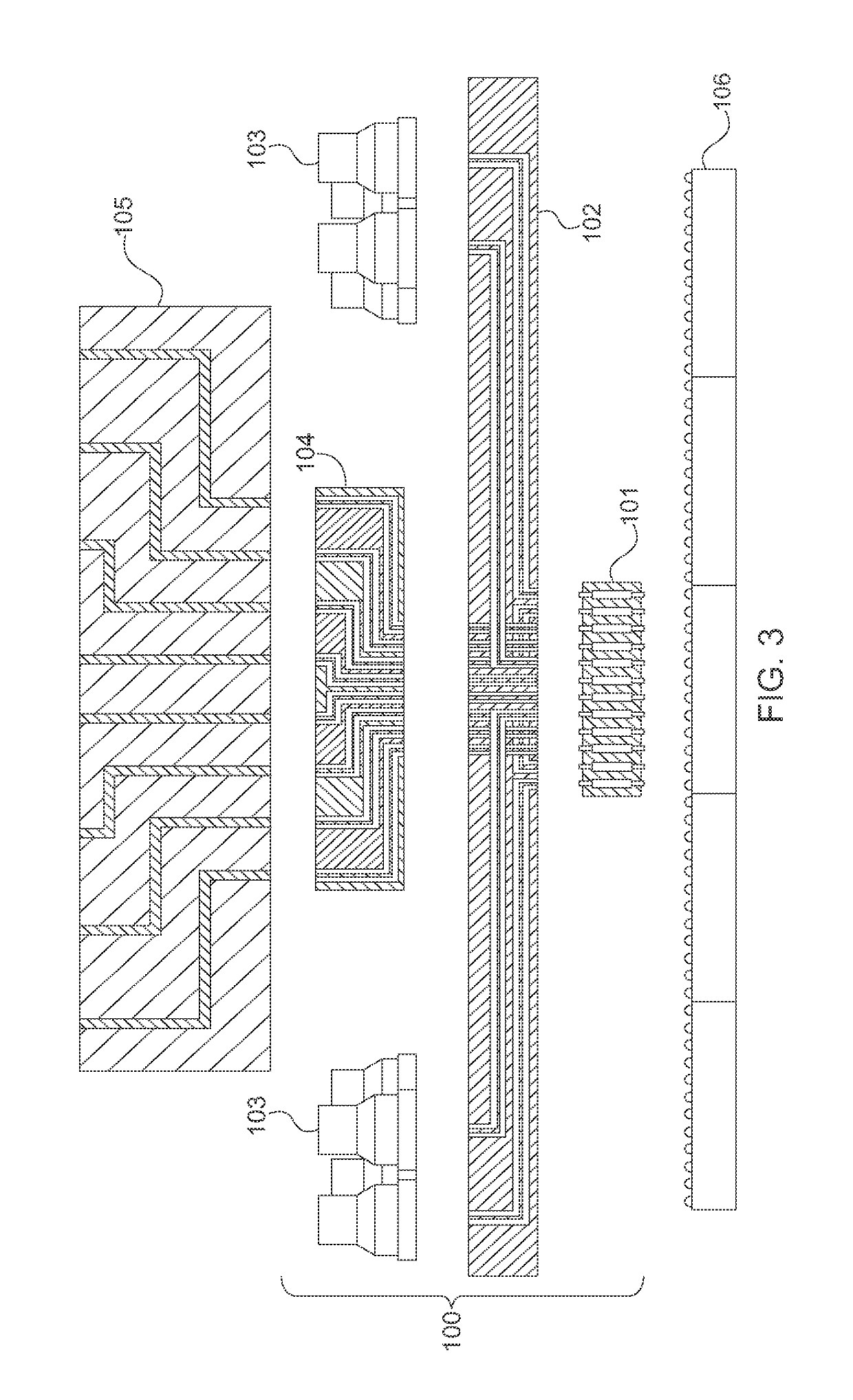 Wafer scale test interface unit and contactors