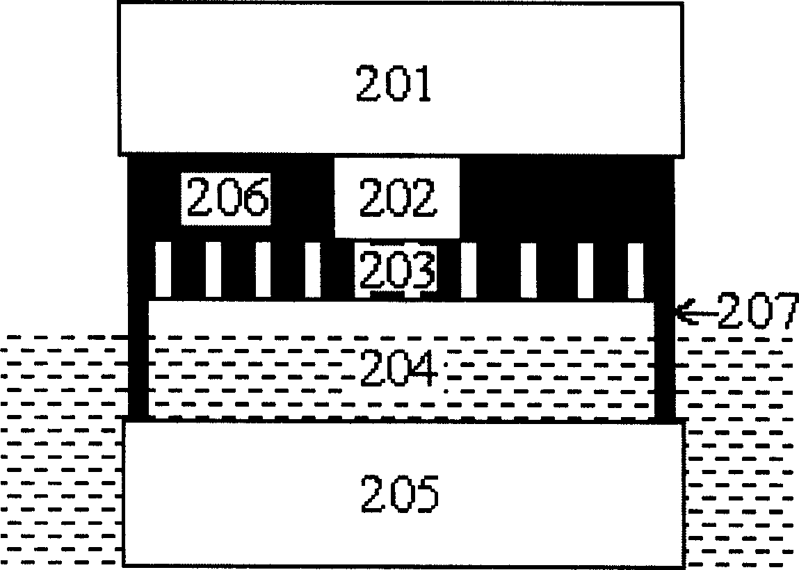 Method for quick-speed preparing carbon/carbon composite material using heat gradient chemical gas phase infiltration