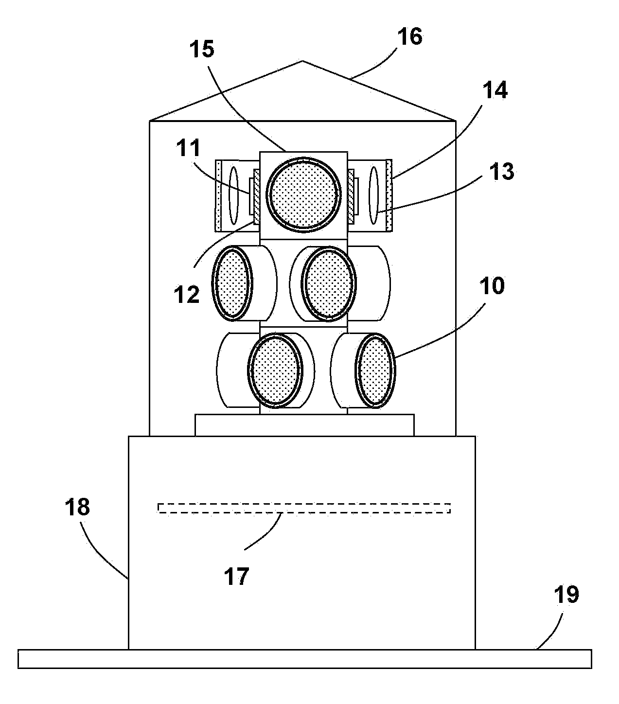 Rotational Obstruction and Beacon Signaling Apparatus