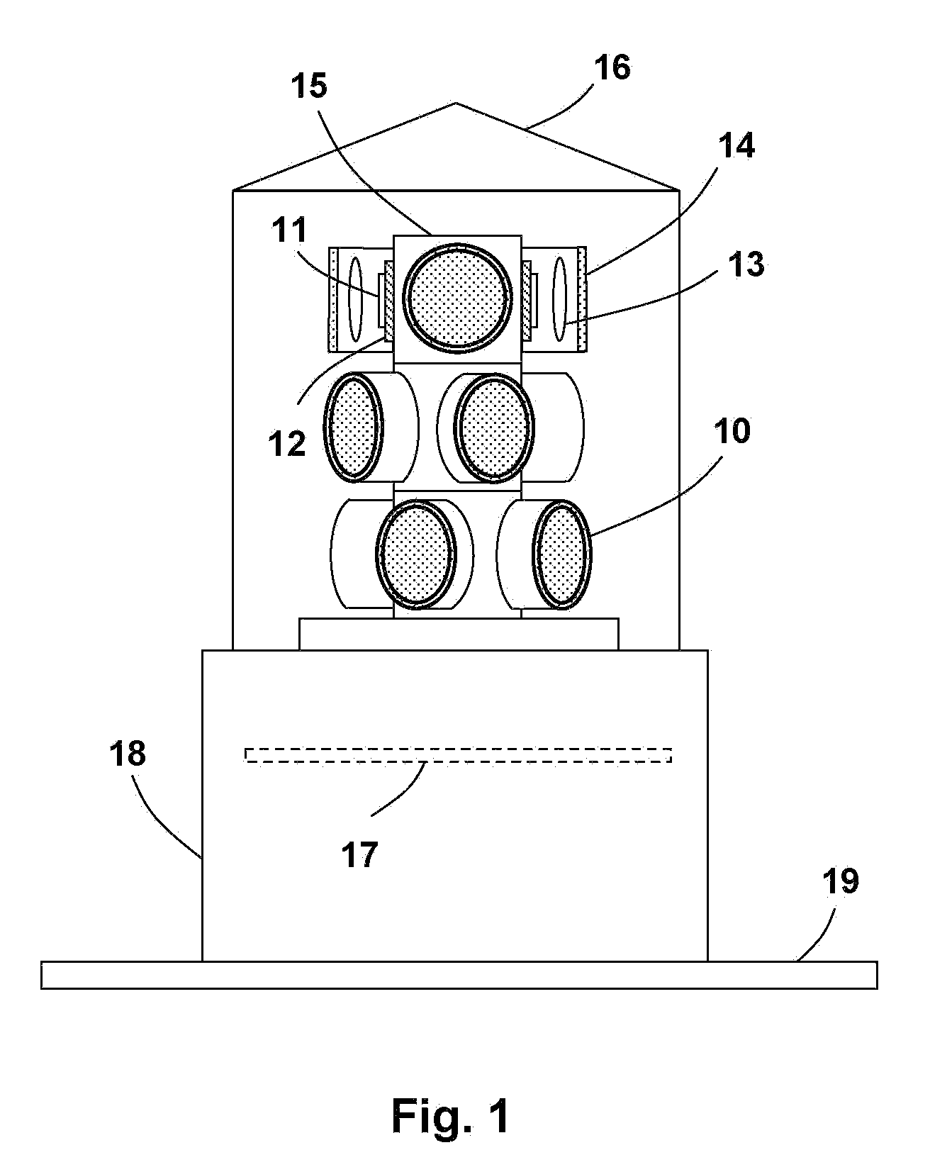 Rotational Obstruction and Beacon Signaling Apparatus