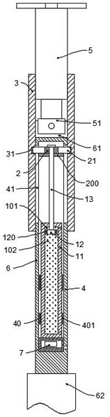 A hydraulic actuator and UAV landing gear