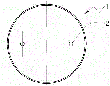 Expansion piston for filling of carbon dioxide