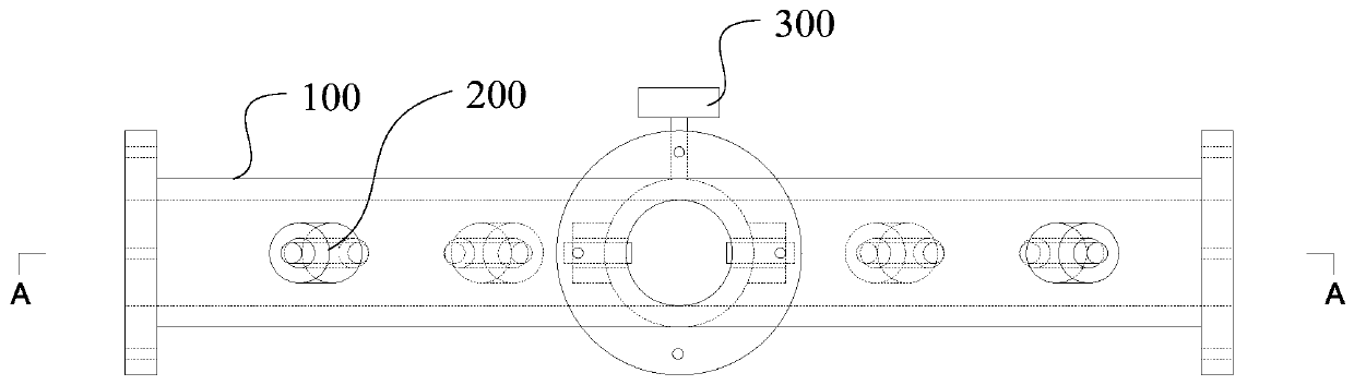 Flow divider for district metering area (DMA) of water supplying pipe network