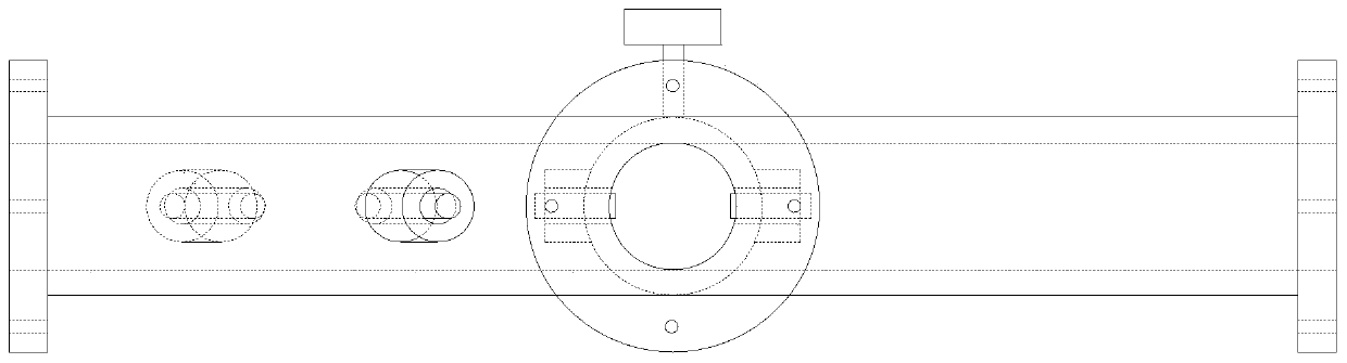 Flow divider for district metering area (DMA) of water supplying pipe network