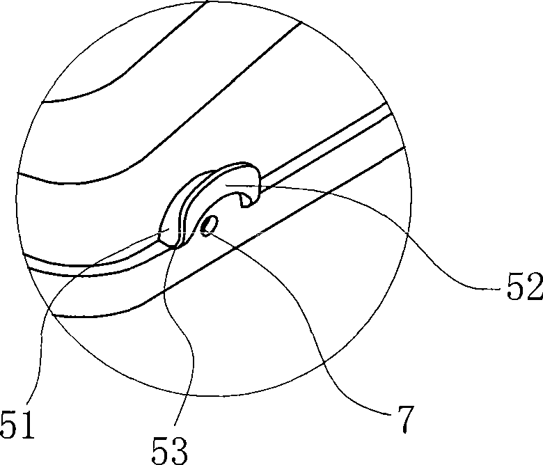 Electric power cord accommodation structure for electric appliance