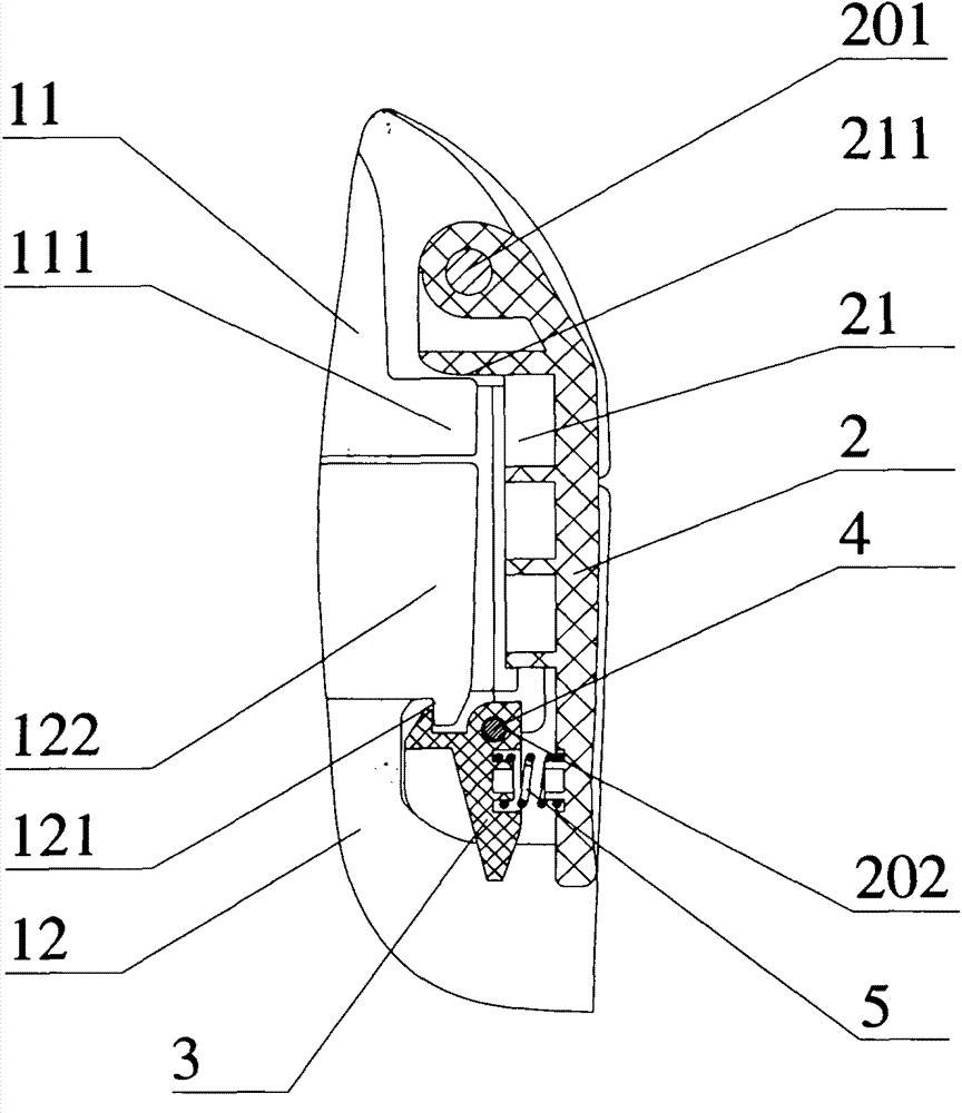 Locking device for the box