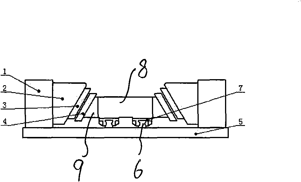 Bilinear permanent magnet synchronous motor horizontally-feeding platform capable of offsetting influence of gravity