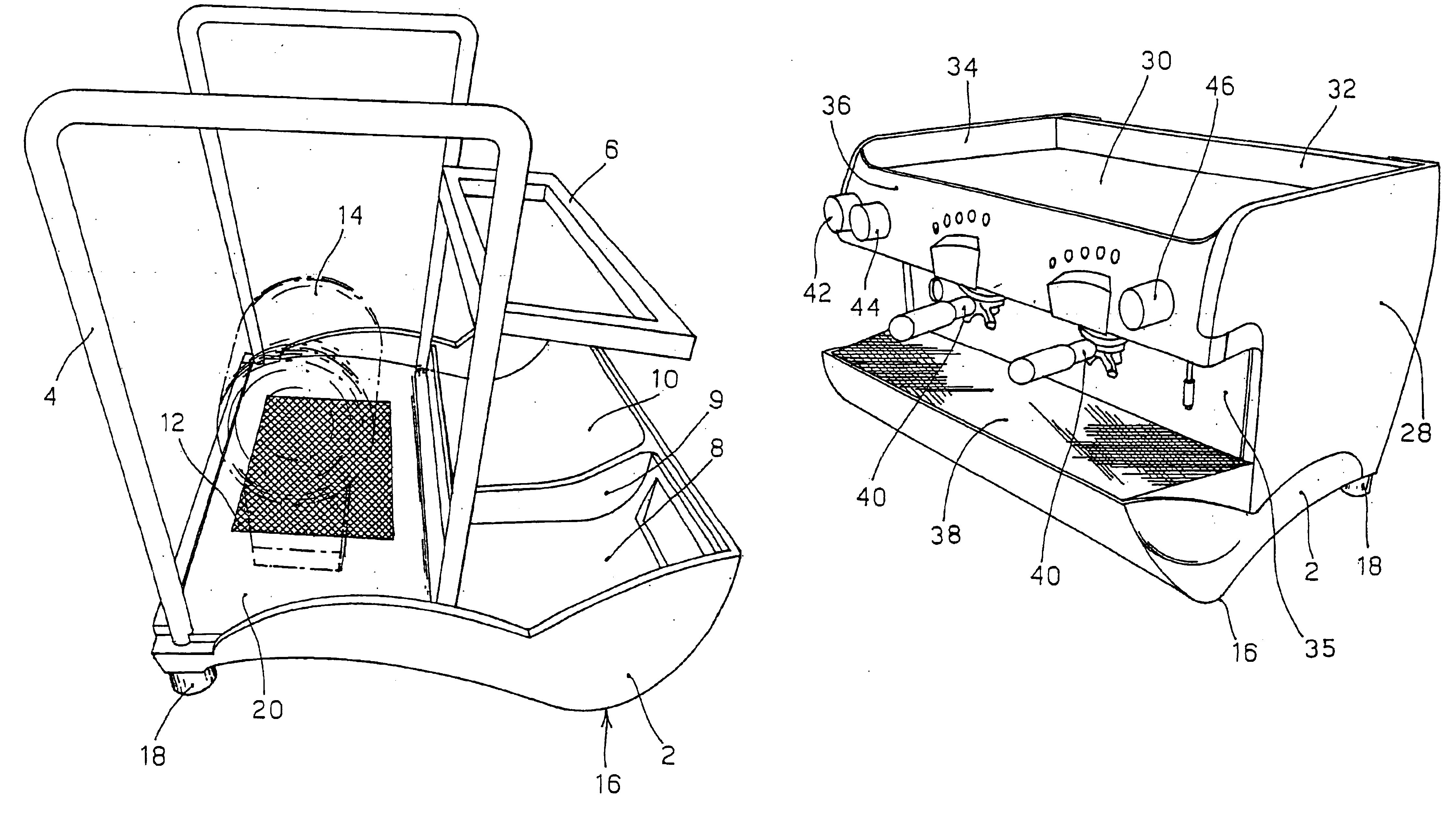 Coffee making machine