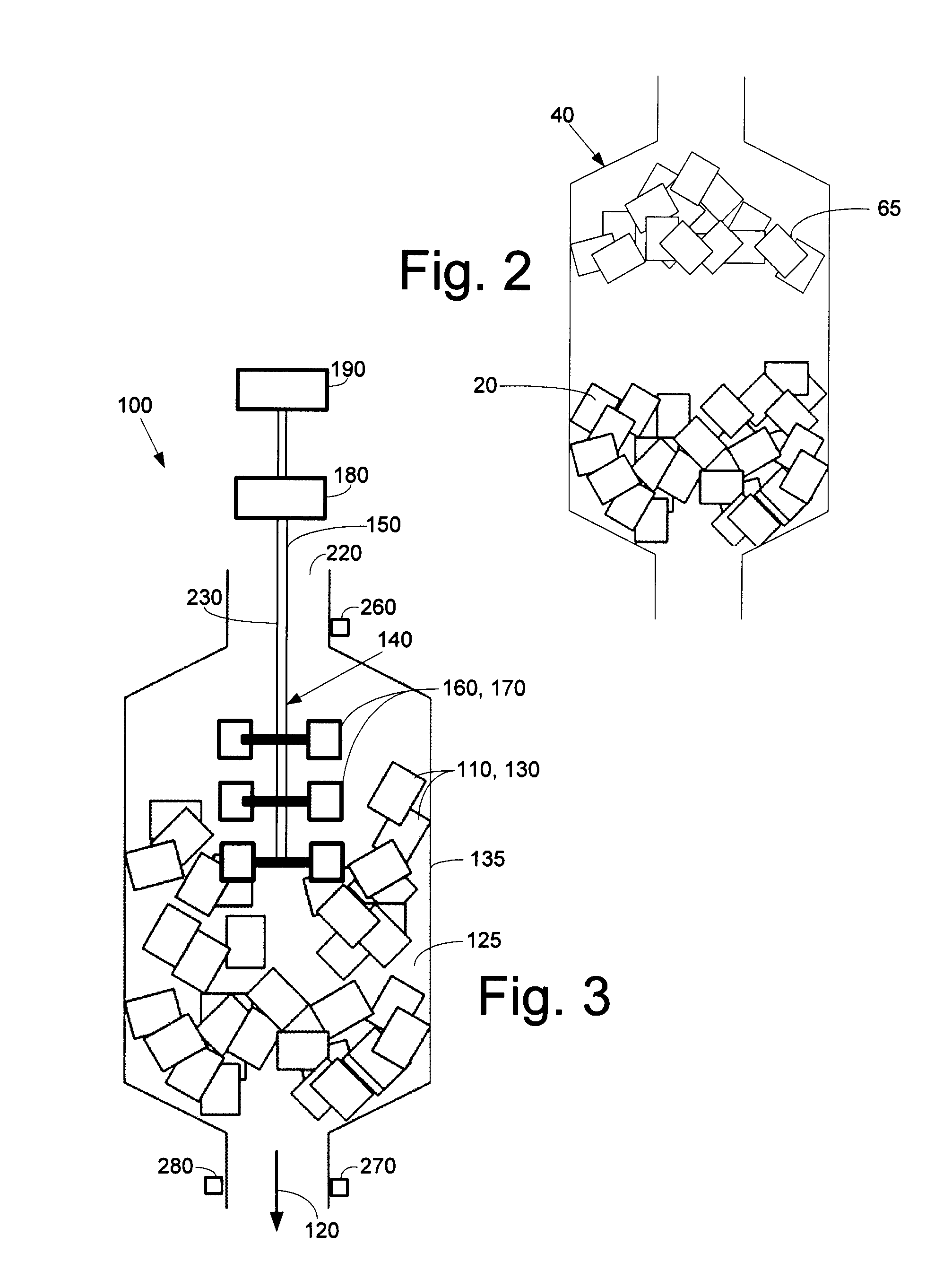 Biomass gasifier with disruption device