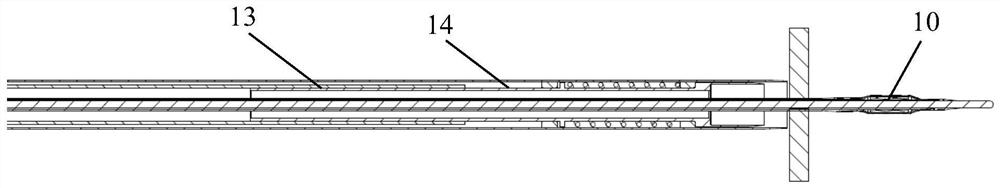 Atrial septum shunting device for treating heart failure