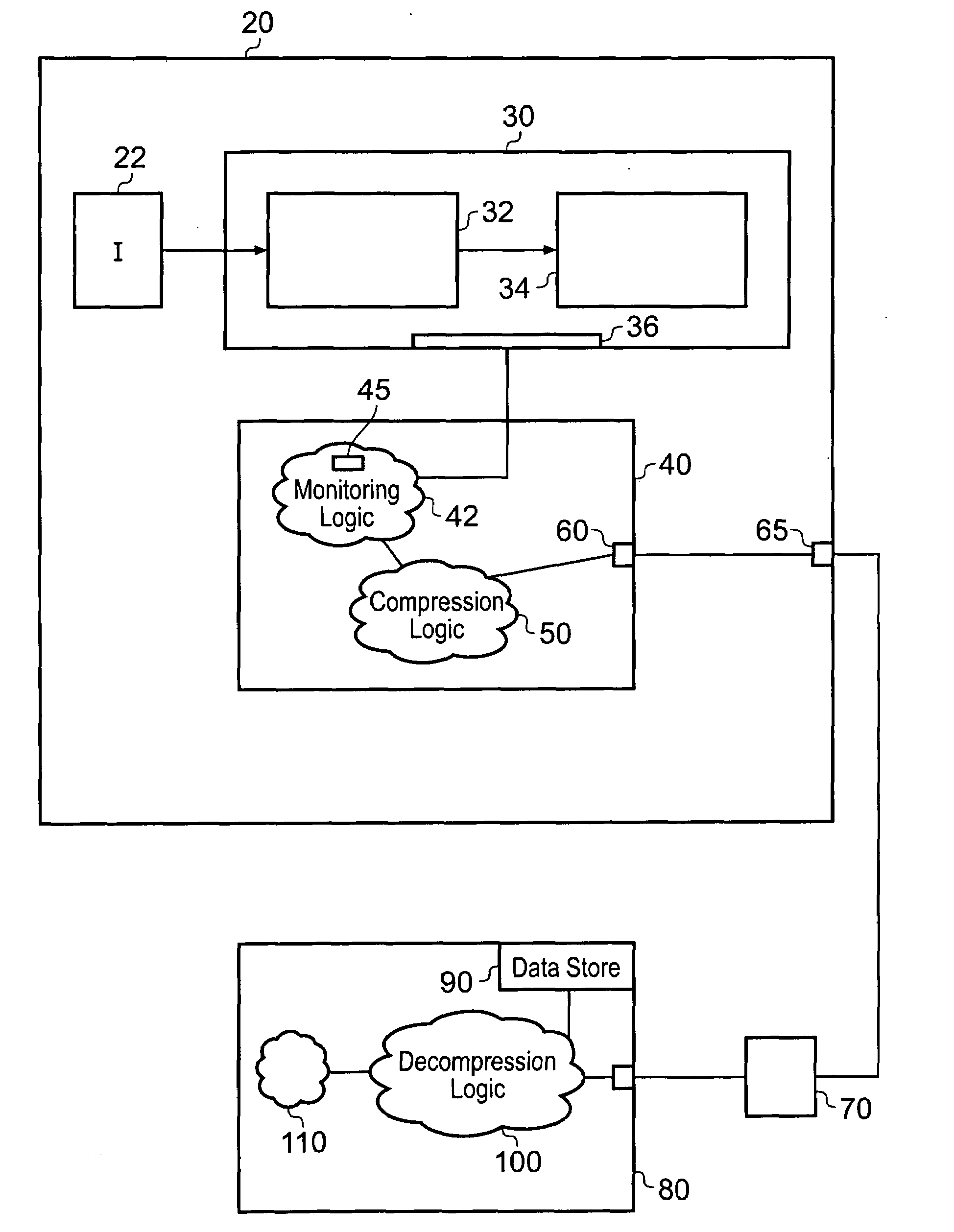 Reducing the size of a data stream produced during instruction tracing