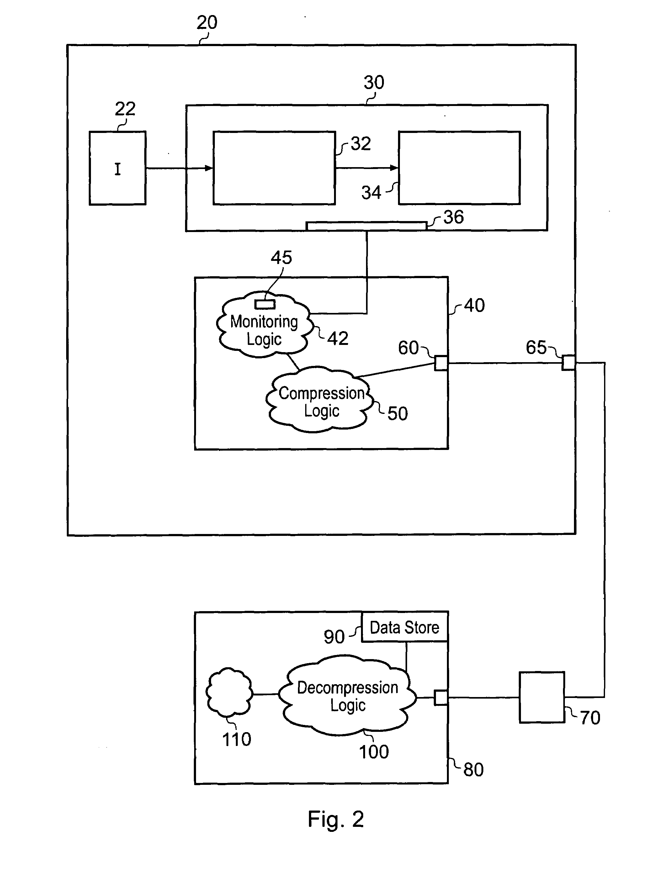 Reducing the size of a data stream produced during instruction tracing