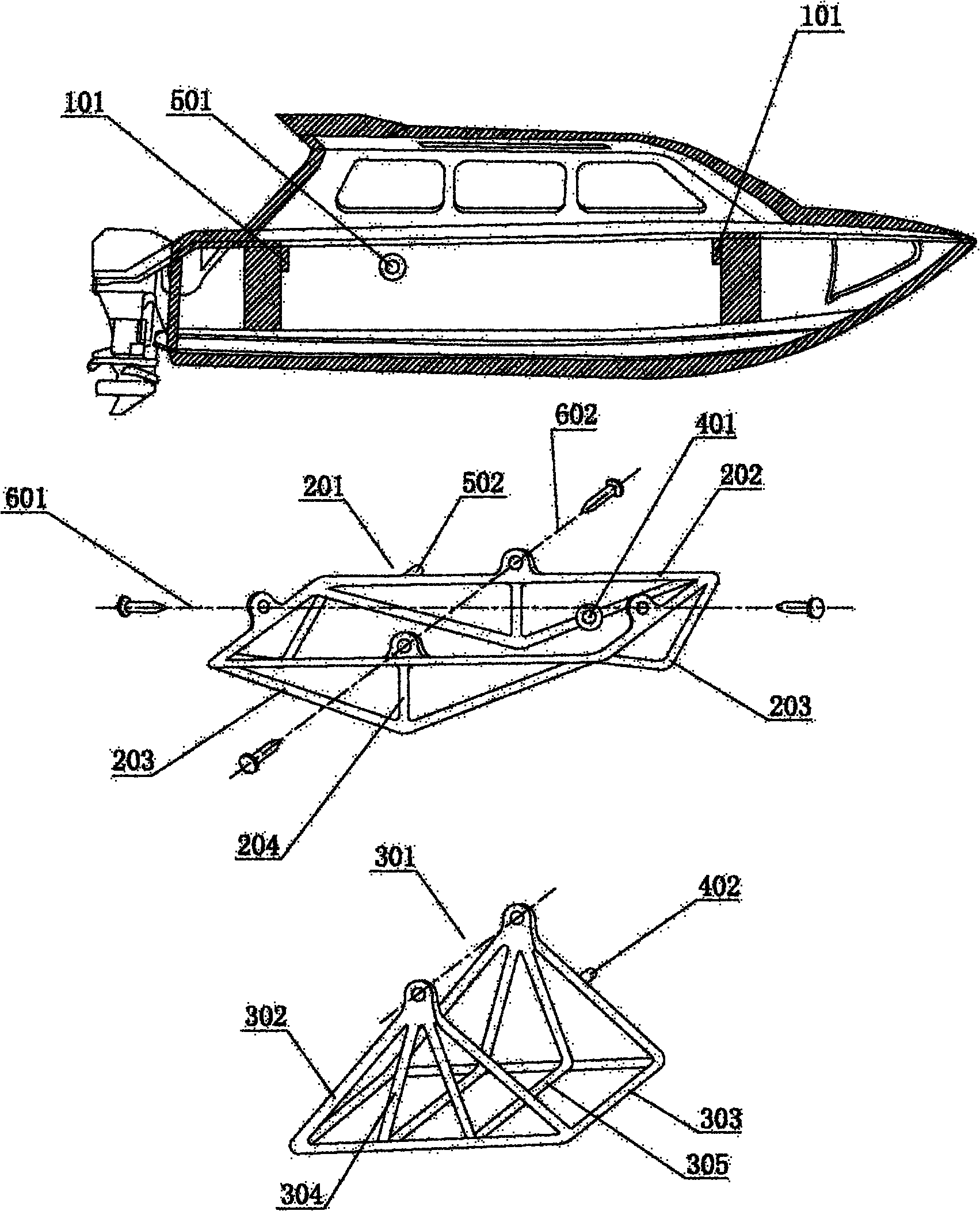 Anti-seasickness mechanism