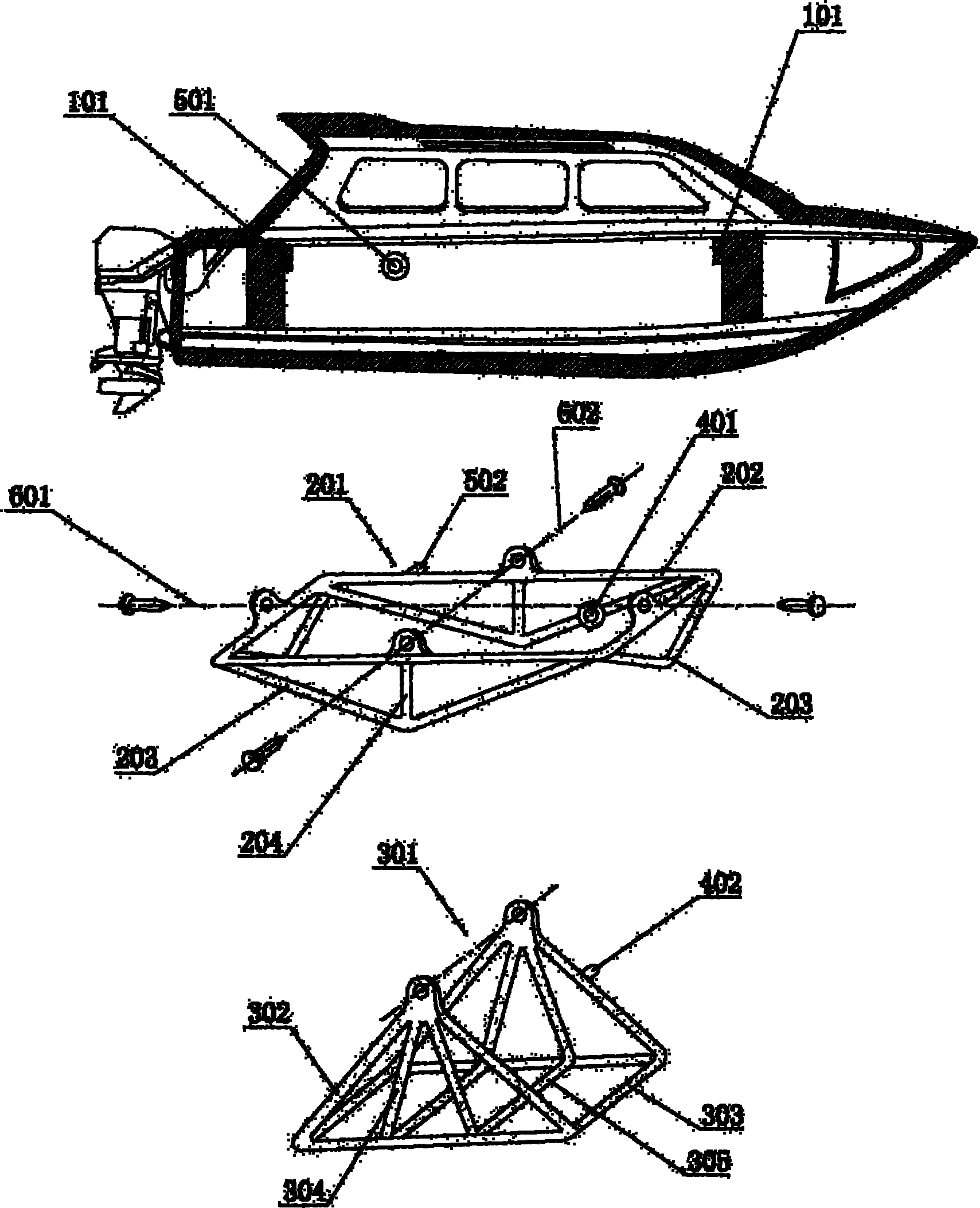 Anti-seasickness mechanism