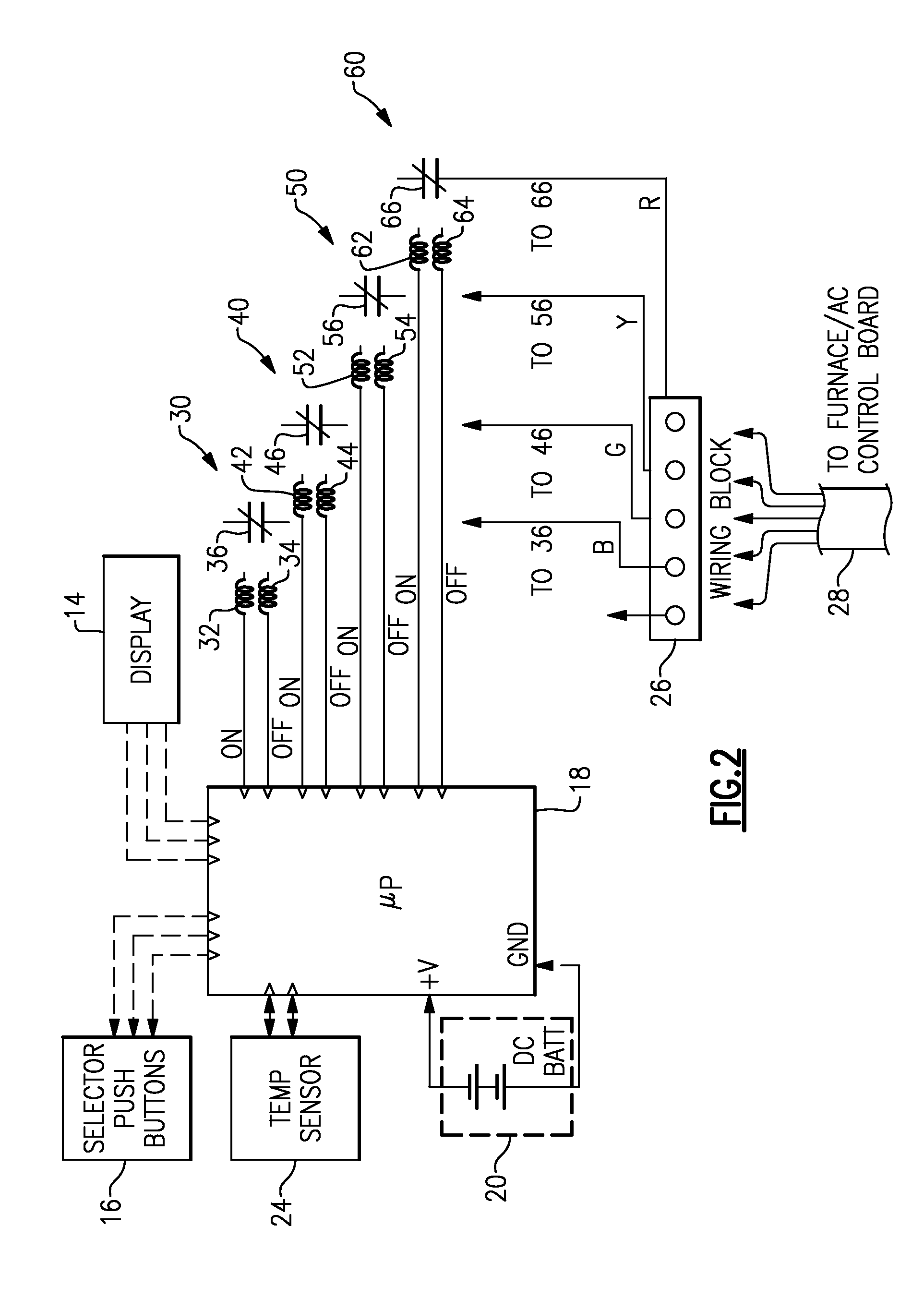 DC Thermostat with Latching Relay Repulsing