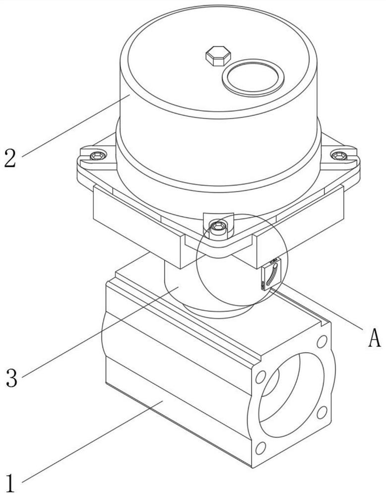 Intelligent electric actuator capable of being switched on and switched off after power failure