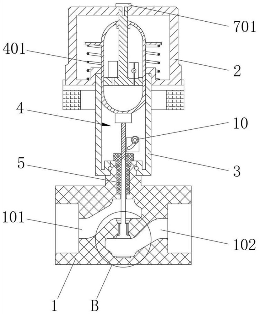 Intelligent electric actuator capable of being switched on and switched off after power failure