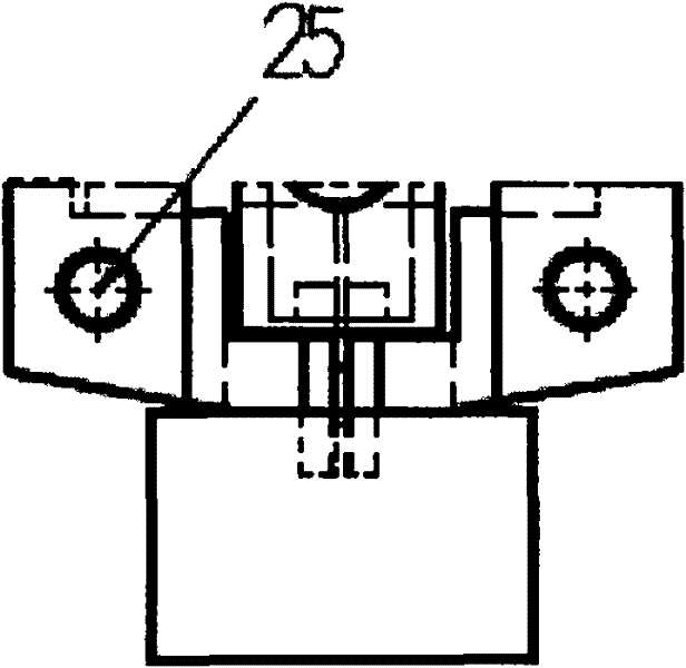 On-site measuring apparatus for local mechanical properties of materials