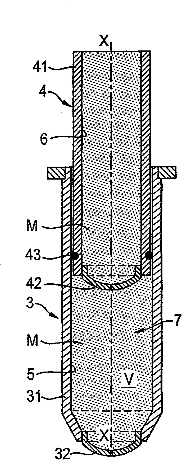 Casting machine and casting machine valve