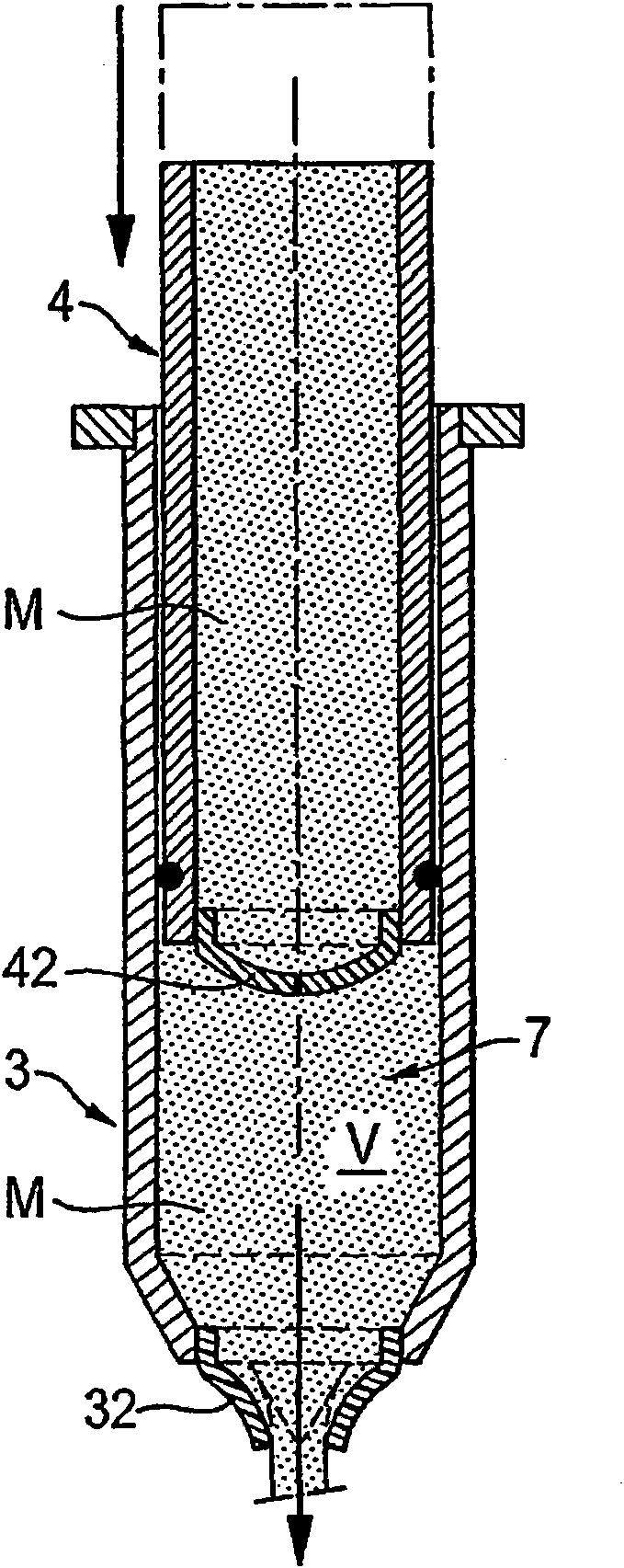 Casting machine and casting machine valve